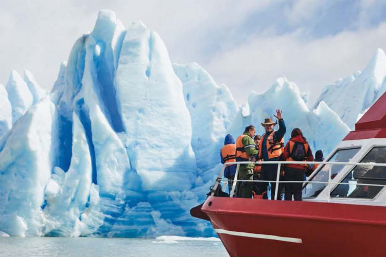 Iceberg boat